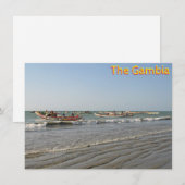 Tanji, Gambia-Karte (Vorne/Hinten)