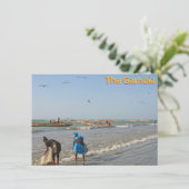 Tanji, Gambia-Karte (Stehend Vorderseite)