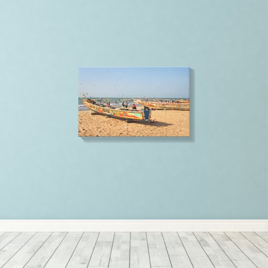 Tanji, Gambia Leinwanddruck (Insitu (Holzboden))