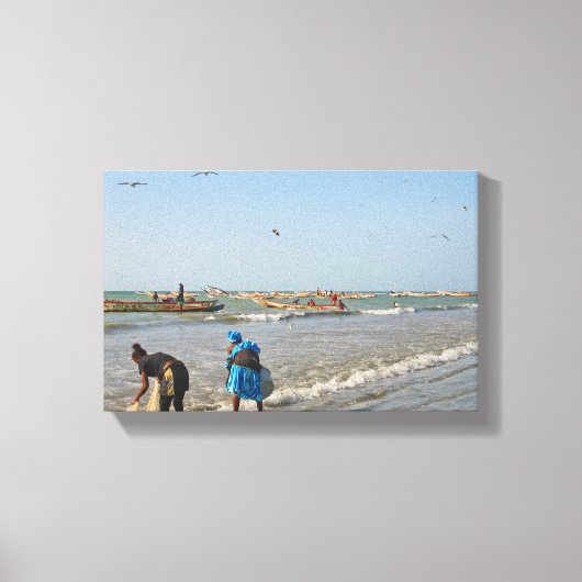 Tanji, Gambia Leinwanddruck (Vorderseite)