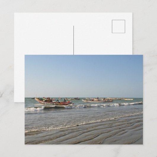 Tanji, Gambia Postkarte (Vorne/Hinten)