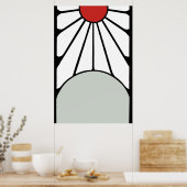 Tanjiro Hanafuda Orings Poster (Küche)