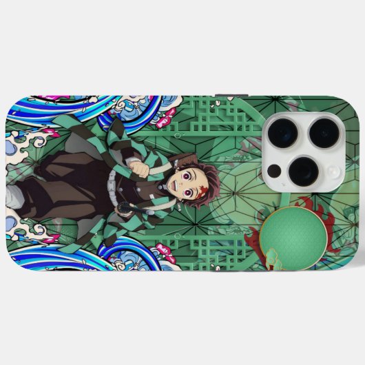 Tanjiro Kamado Case-Mate iPhone Hülle (Rückseite (Horizontal))