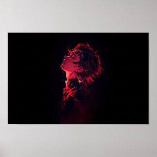 "Tanjiro Kamado - Crimson Awakening Demon Slayer Poster