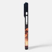 Tanjiro Kamado Dämonenjäger Chibi Case-Mate iPhone Hülle (Rückseite / Links)