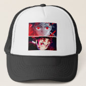 Tanjiro Kamado: Demon King Awakening Truckerkappe (Vorderseite)