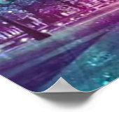 Tanjiro Kamado Demon Slayer Der Mond Poster (Ecke)