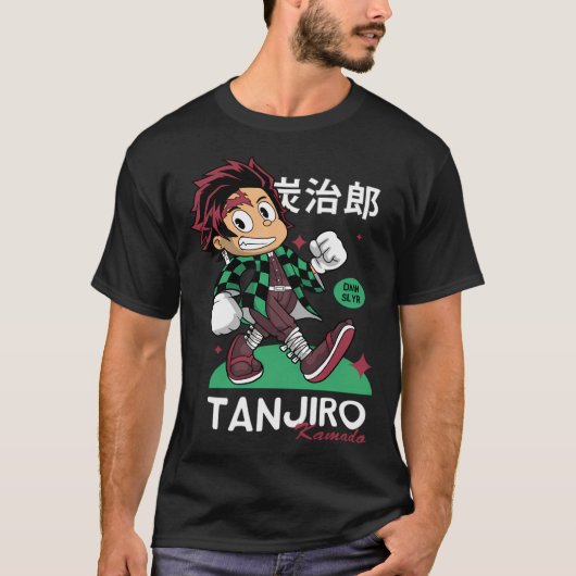Tanjiro Kamado Demon Slayer T-Shirt (Vorderseite)