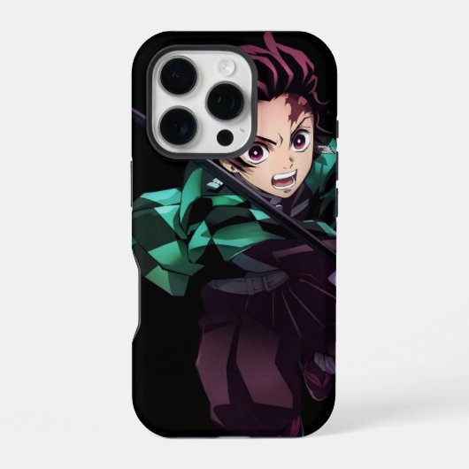 Tanjiro Kamado iPhone Case Hülle (Rückseite)