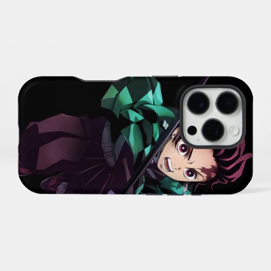 Tanjiro Kamado iPhone Case Hülle (Rückseite (Horizontal))