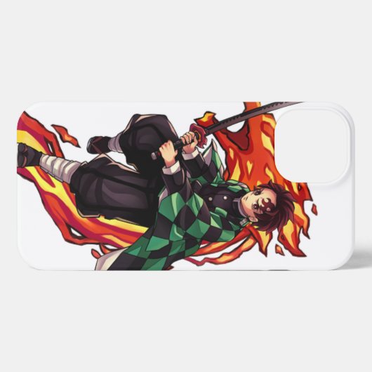 Tanjiro Kamado iPhone Case iPhone Hülle (Rückseite (Horizontal))