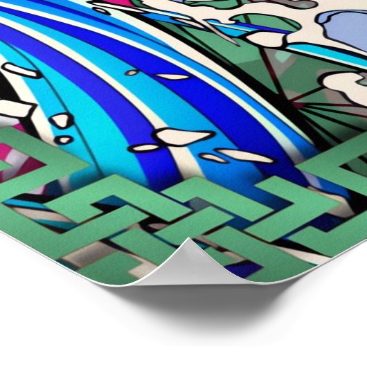 Tanjiro Kamado Poster (Ecke)