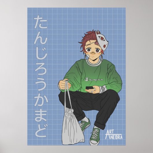 Tanjiro Kamado Poster (Vorne)