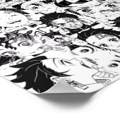 Tanjirou Demon Slayer Kimetsu no Yaiba Poster (Ecke)