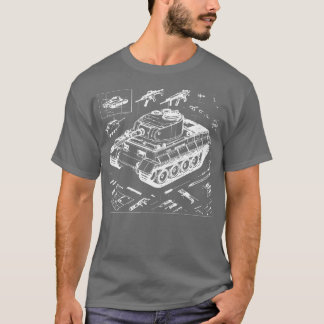 Tank-3D-Design T-Shirt