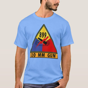 Tank-Bataillon SSI mit 120 MM Gun Name Stripe T-Shirt