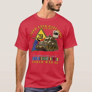 Tank Battalion Tuskers w Tank w SSI WWII EU