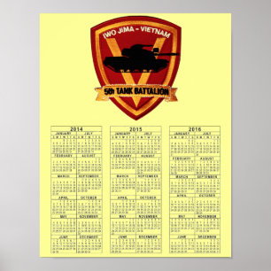 TANK BATTALION VIETNAM POSTER
