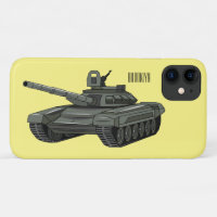 Tank-Cartoon-Abbildung