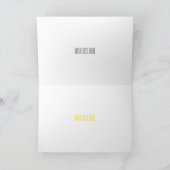 Tank-Cartoon-Abbildung Karte (Innenseite)