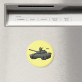Tank-Cartoon-Abbildung Magnet (In Situ (Geschirrspüler))