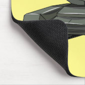 Tank-Cartoon-Abbildung Mousepad (Ecke)