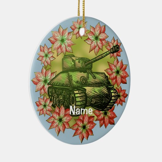 Tank Christmas ornament (Rechts)