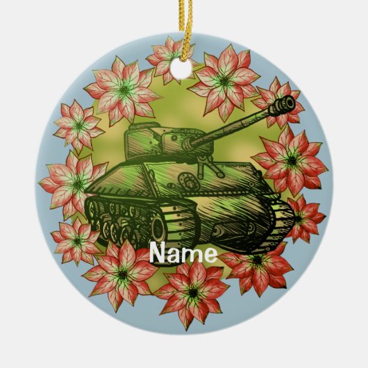Tank Christmas ornament (Vorne)