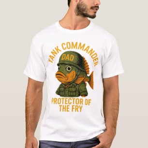 Tank Commander Vater - Funny Cichlid Vatertag
