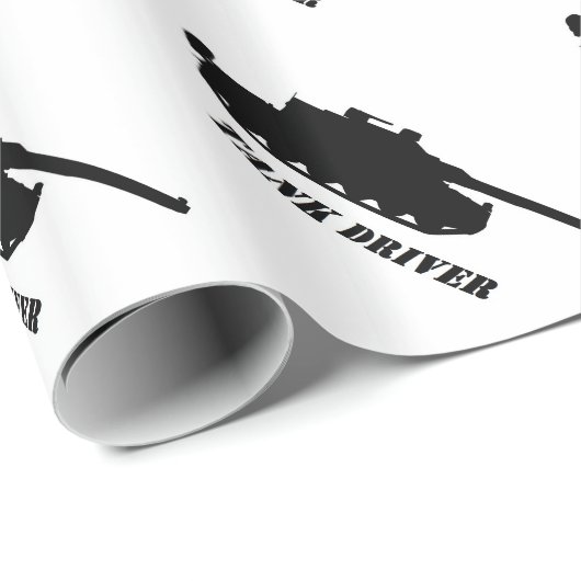 . Tank Driver Geschenkpapier (Rolleneckpunkt)