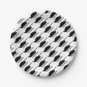 . Tank Driver Pappteller (Vorderseite)