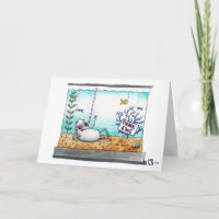 "Tank Ewe" Dankeschön Karte