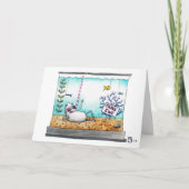 "Tank Ewe" Dankeschön Karte (Vorderseite)