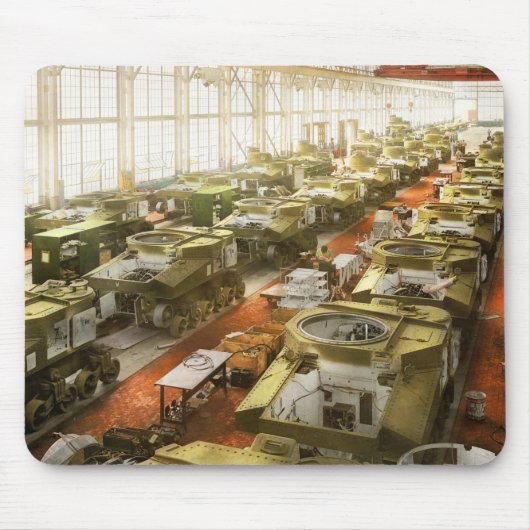 Tank - Fabrik - Tanks für die Erinnerungen 1941 Mousepad (Vorne)
