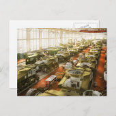 Tank - Fabrik - Tanks für die Erinnerungen 1941 Postkarte (Vorne/Hinten)