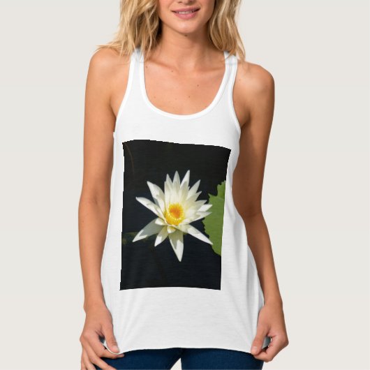 Tank Lotus Wasserlilie Top (Vorderseite)