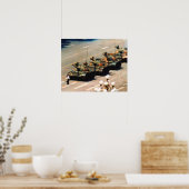 Tank Man Painting Poster (Küche)