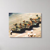 Tank Man Wrapped Canvas Leinwanddruck (Vorderseite)