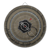 Tank-Minen im Ölvorrat Dartscheibe (vorne)