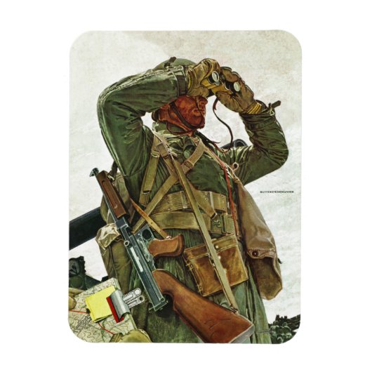 Tank Patrol Magnet (Vertikal)