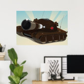Tank Poster (Heimbüro)