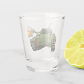 Tank Toasting Shot Glass Schnapsglas (Rückseite)
