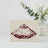 Tank Top Postkarte (Stehend Vorderseite)