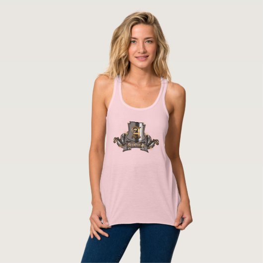 Tank Top (Women's) Racerback (Bella+Leinwand) (Vorderseite Vollansicht)