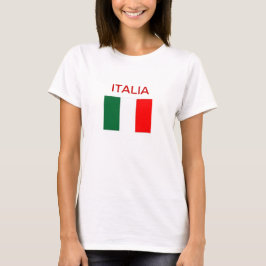 TANK    TOPITALIENISCHER FLAG ITALIEN