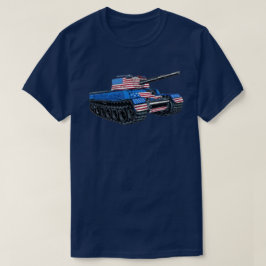 Tank-USA-Flagge T-Shirt
