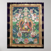 Tanka von Padmasambhava, c.749 AD Poster (Vorne)