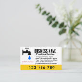 Tankautomaten-Visitenkarte Visitenkarte (Stehend Vorderseite)