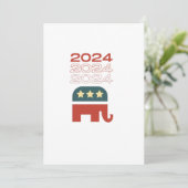 Tankdecke der Republikaner 2024 Einladung (Stehend Vorderseite)