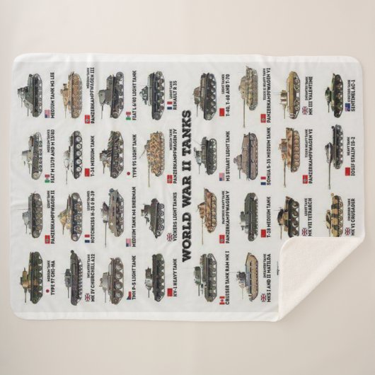 TANKEN DER WELT II SHERPADECKE (Vorderseite (Horizontal))